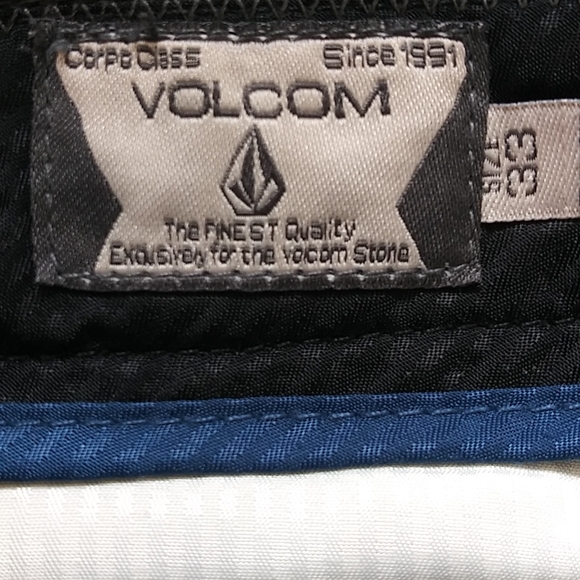 Volcom VMONTY Pants, Chino style, color Charcoal-Heather, SIZE 33x34 - Picture 4 of 5
